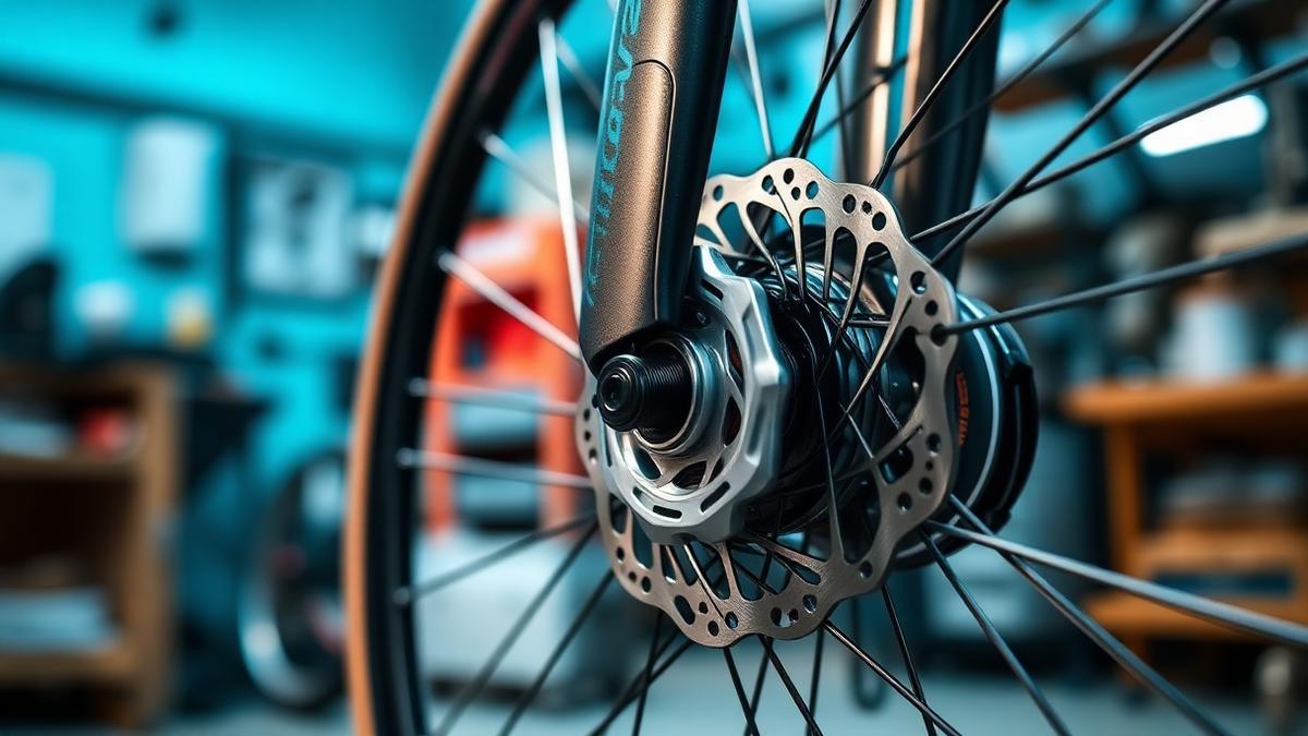 Scheibenbremse am Velo in der Werkstatt – Ursachen für quietschende Bremsen